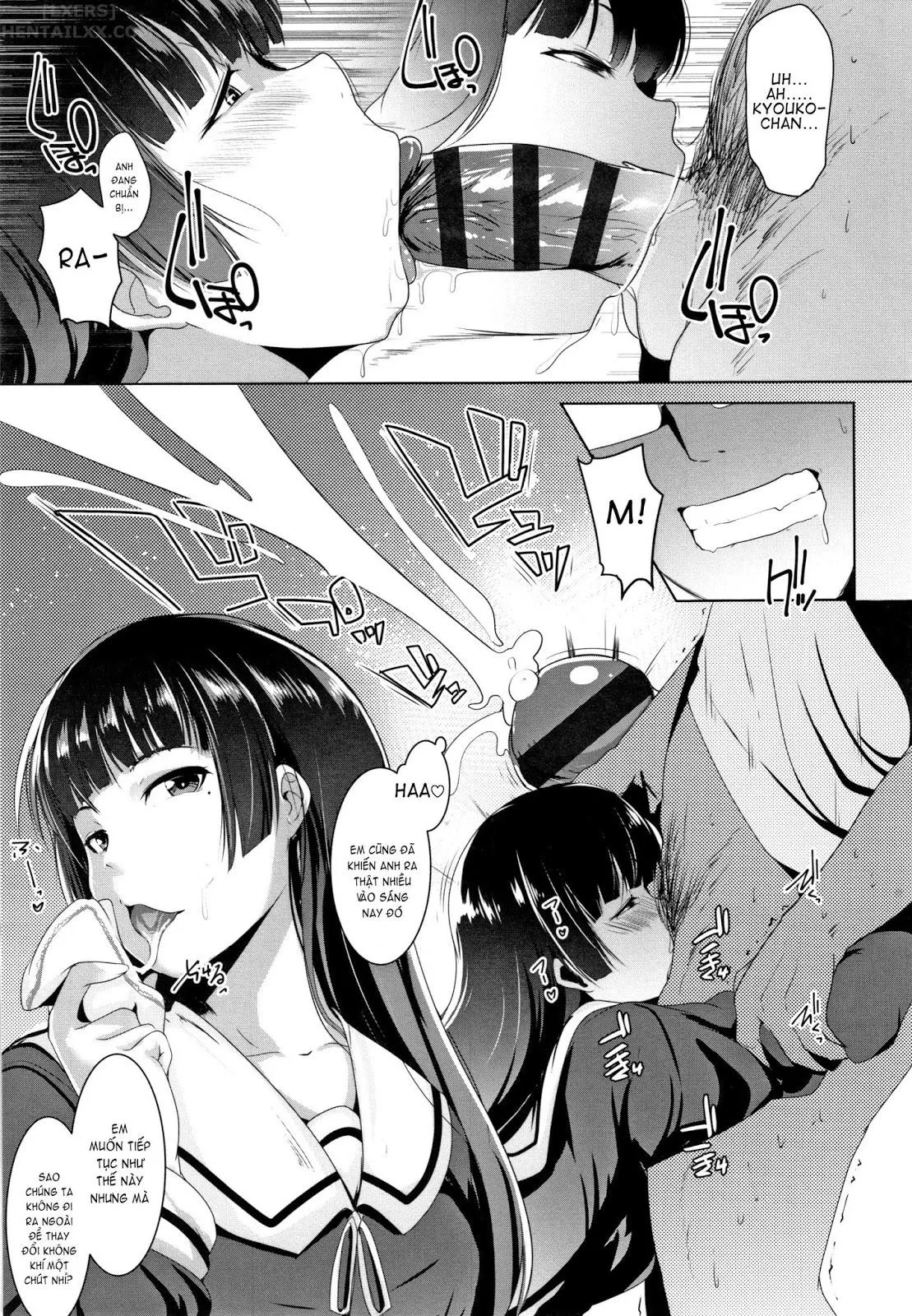HentaiVN.net - Ảnh 7 - Blind Love Mating [Dekiai Koubi] - Chap 2