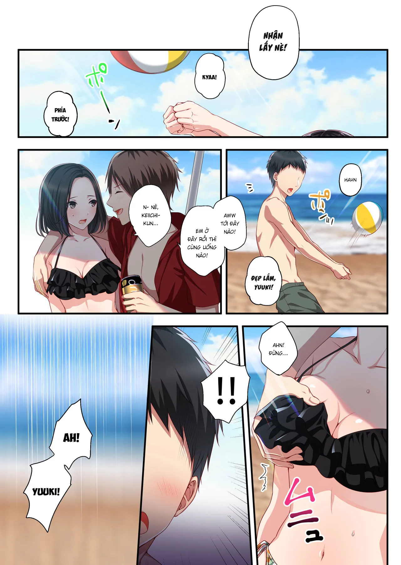 HentaiVN.net - Ảnh 8 - Dakara Ore wa Kanojo o Netori Tsuzuketa - oneshot-part-1