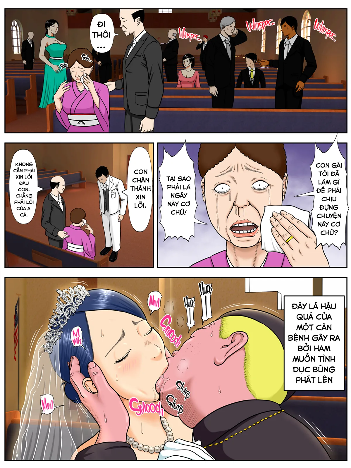HentaiVN.net - Ảnh 8 - FUCK OR DIE - Chap 1. Case 1: Cô dâu và chú rể
