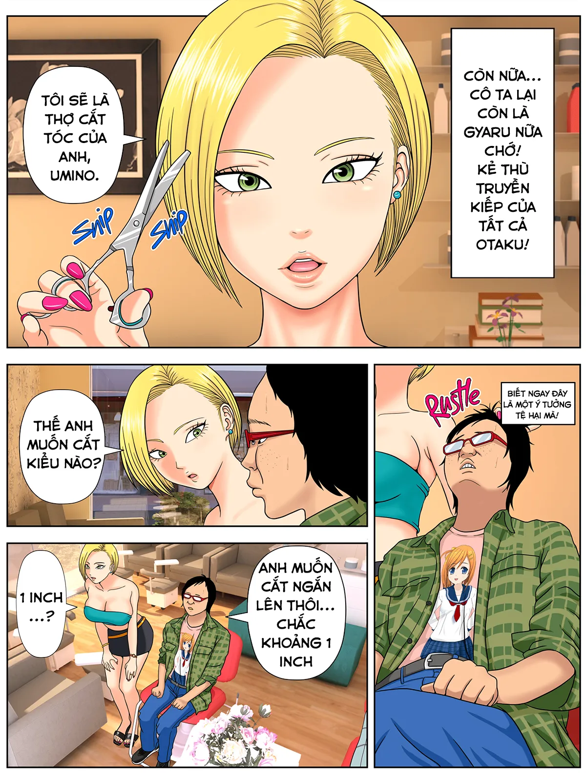 HentaiVN.net - Ảnh 8 - FUCK OR DIE - Chap 2: Salon thiên đường