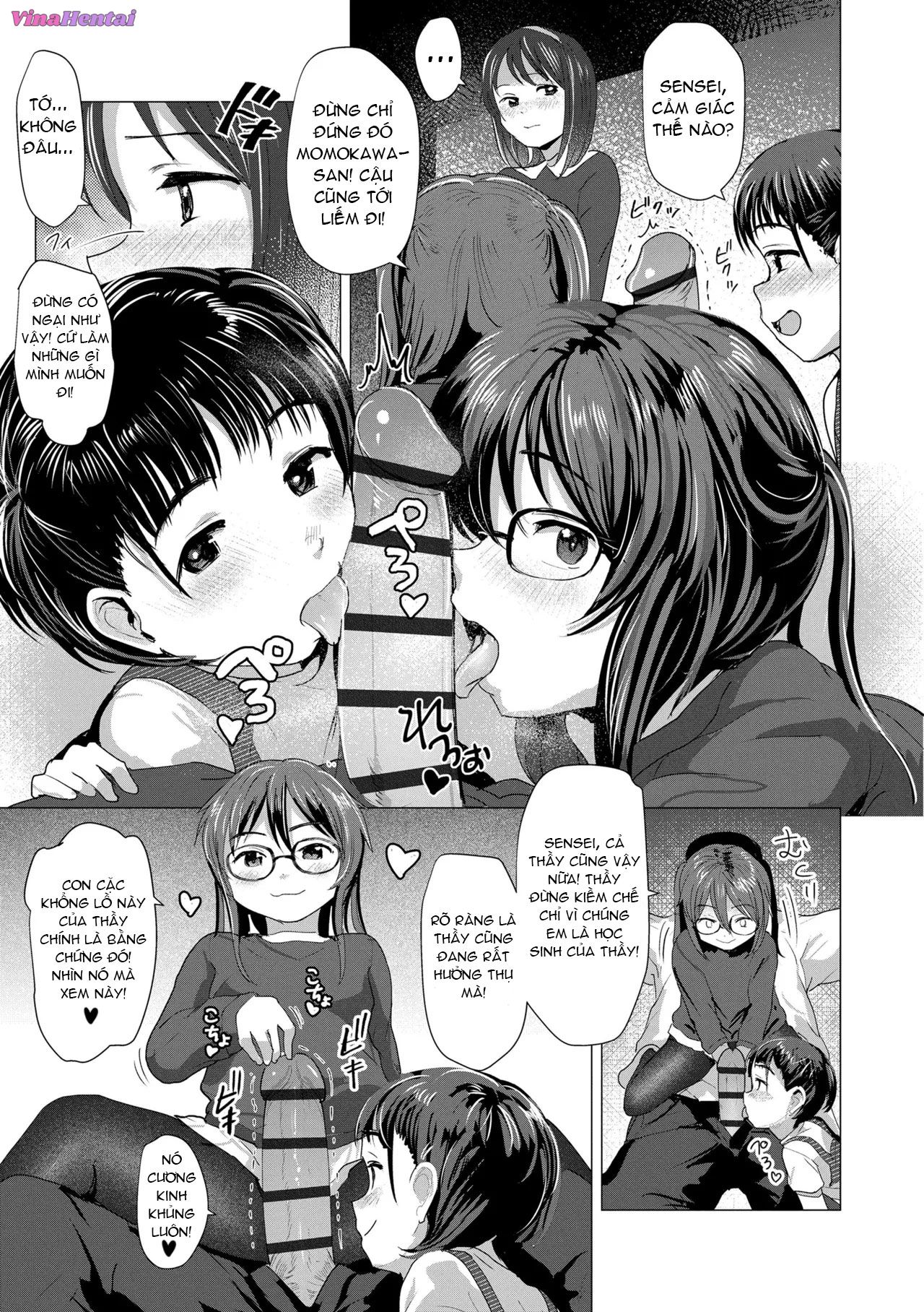 HentaiVN.net - Ảnh 7 - Cùng Chơi Với Sensei Nào! - Oneshot