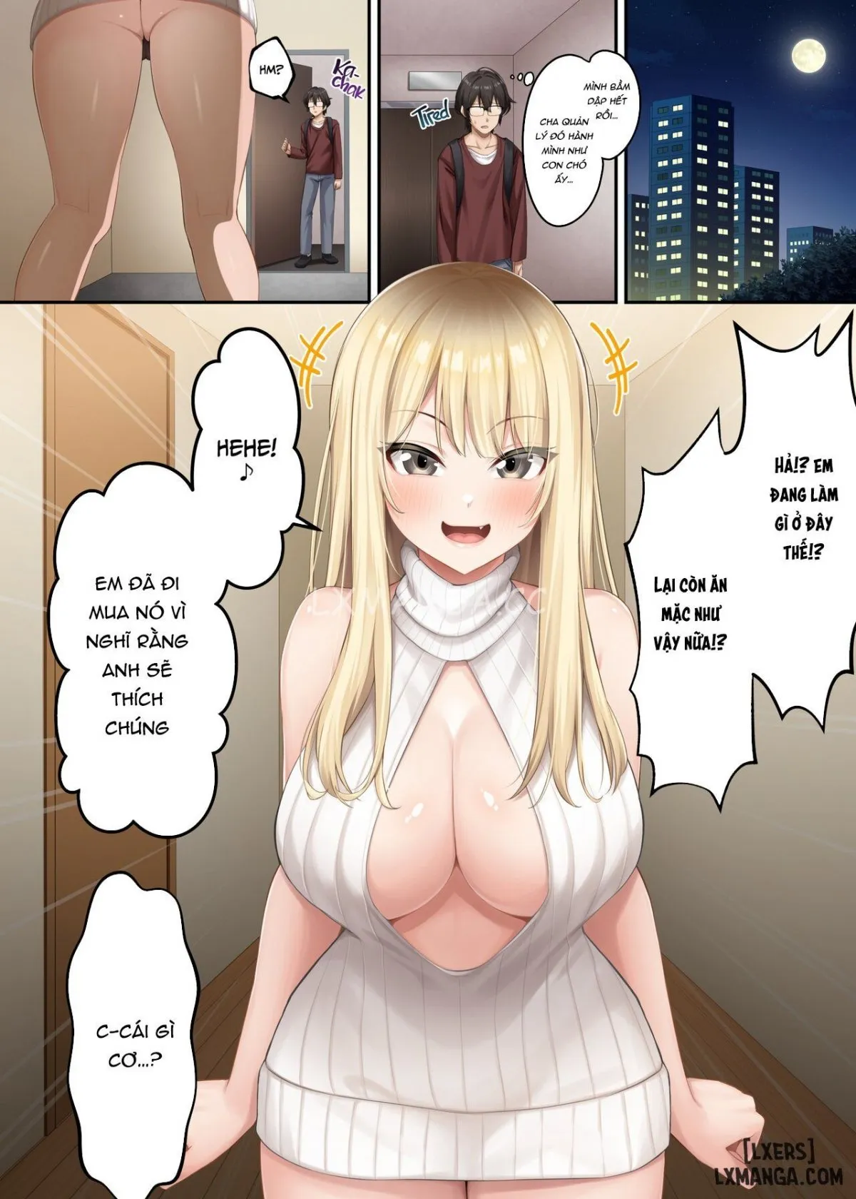HentaiVN.net - Ảnh 8 - Home Lessons With Sexy Gyarus - Chap 2