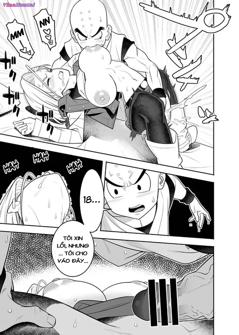 HentaiVN.net - Ảnh 8 - Kẹt trong phòng linh hồn cho đến khi nện (Dragon Ball Z) [Trapped in the Room of Spirit and Time Until you Have Sex; Hetchi Shinaito Derarenai Seishin To Toki No Hey] - Oneshot