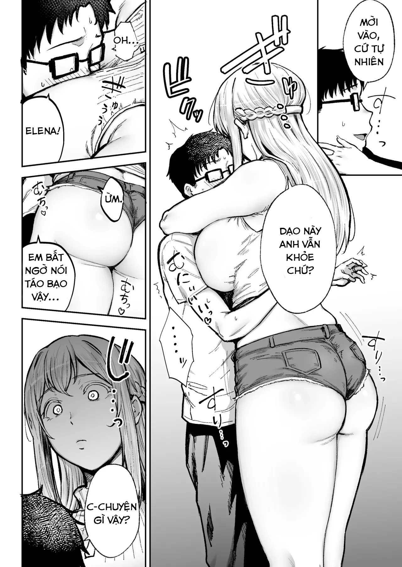 HentaiVN.net - Ảnh 9 - Netorareta Bakunyuu Blonde Zuma Elena 3 MTL - Oneshot