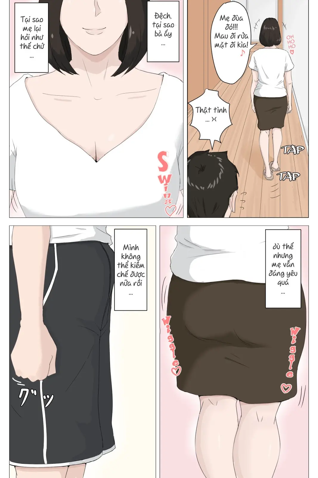 HentaiVN.net - Ảnh 9 - Zoku Kaa-san Ja Nakya Dame Nan Da!! - Chap 1