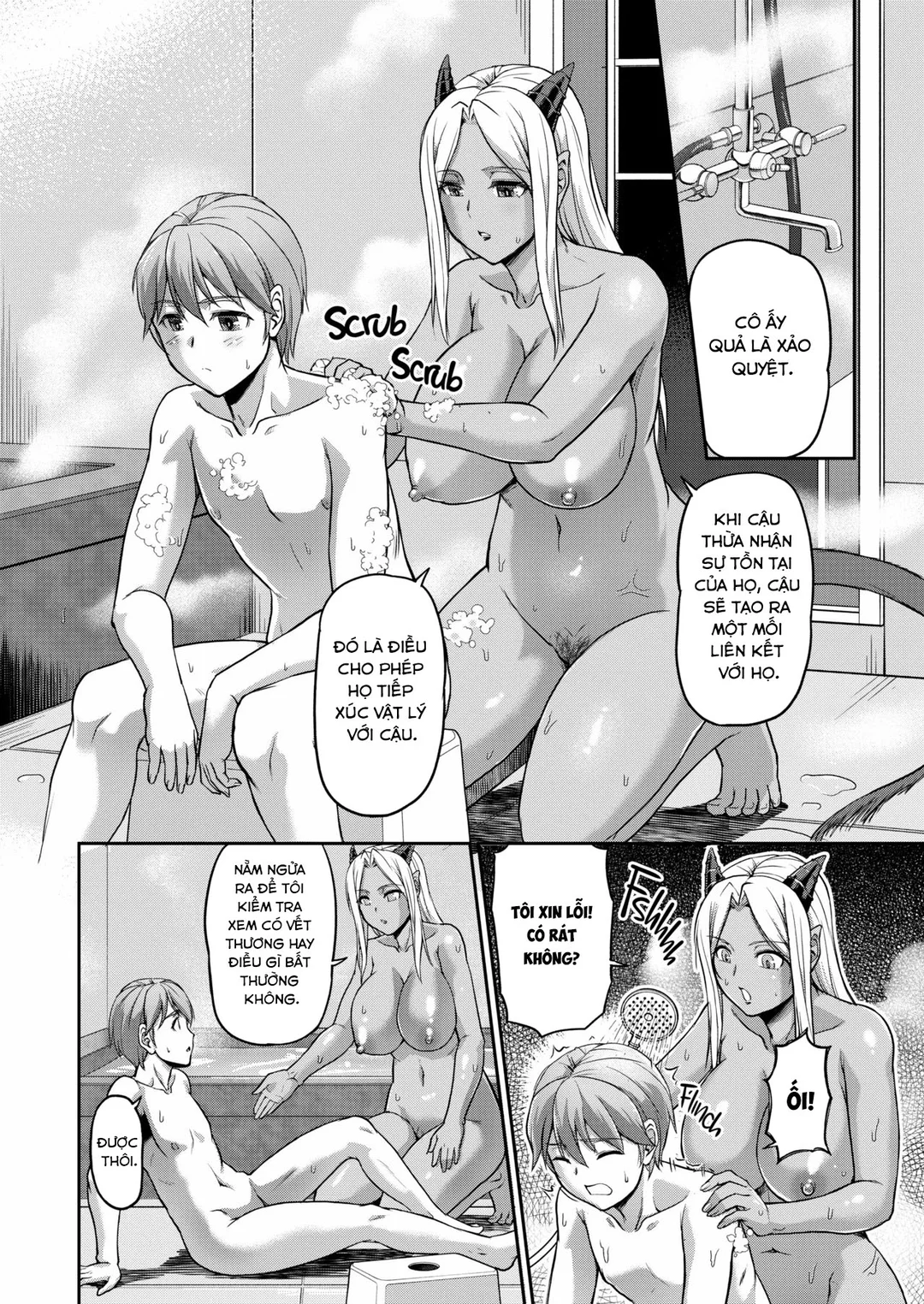 HentaiVN.net - Ảnh 8 - Cuộc sống hàng ngày tại Nữ quái trang viên - Ch. 9