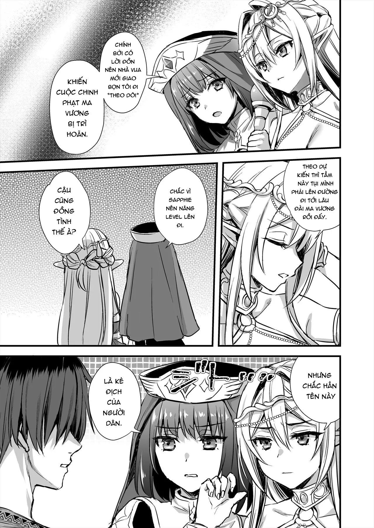 HentaiVN.net - Ảnh 8 - Để mắt đến nàng Elf nóng bỏng ở thế giới khác - Chap 7