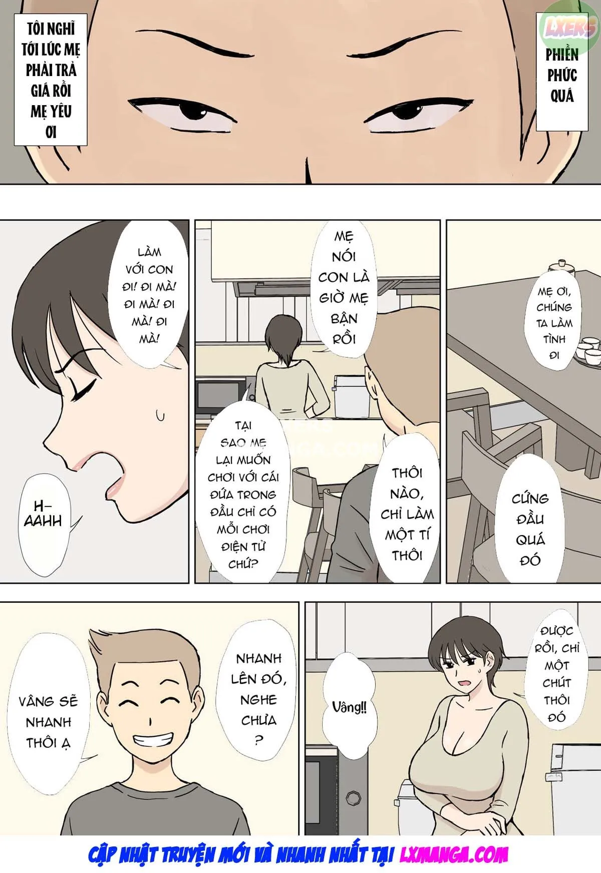 HentaiVN.net - Ảnh 8 - Numa Haha Wanpaku Musuko No Mama Ijiri - Oneshot