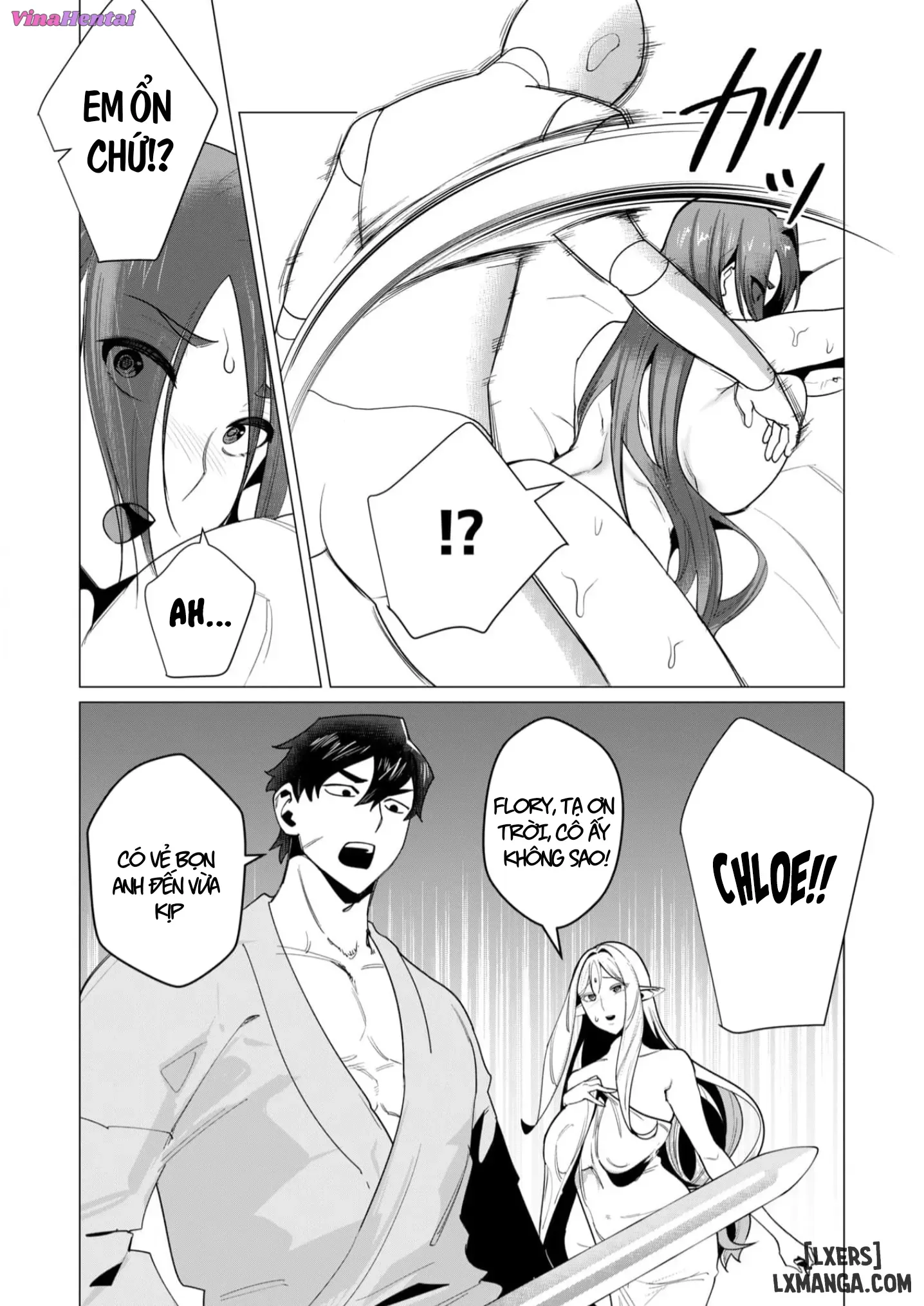 HentaiVN.net - Ảnh 8 - Vị Anh Hùng Muốn “Vợ Người Ta” Làm Phần Thưởng - Chap 7: Dũng Sĩ x Làng Rối (Phần 2)
