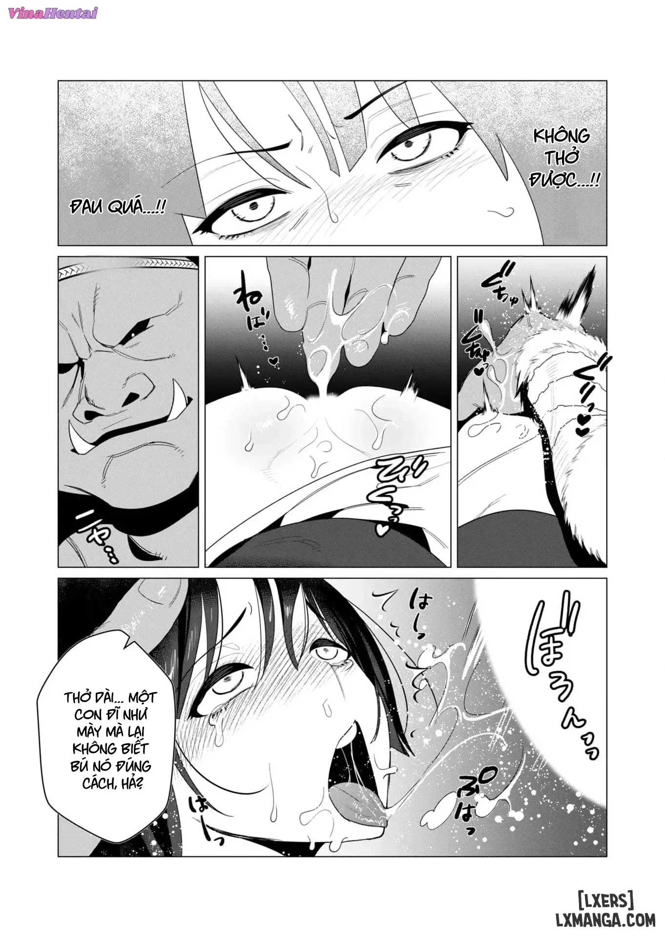 HentaiVN.net - Ảnh 8 - Vị Anh Hùng Muốn “Vợ Người Ta” Làm Phần Thưởng - Chap 8 : Dũng Sĩ x Harpy (phần 1)