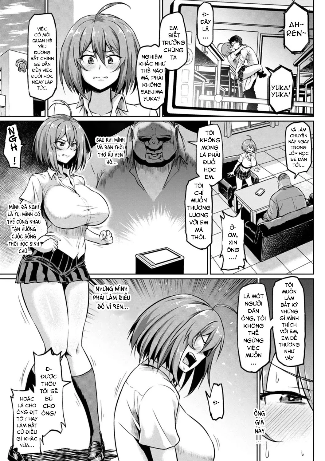 HentaiVN.net - Ảnh 8 - NTR na Sekai [NTRな世界] - Chap 1