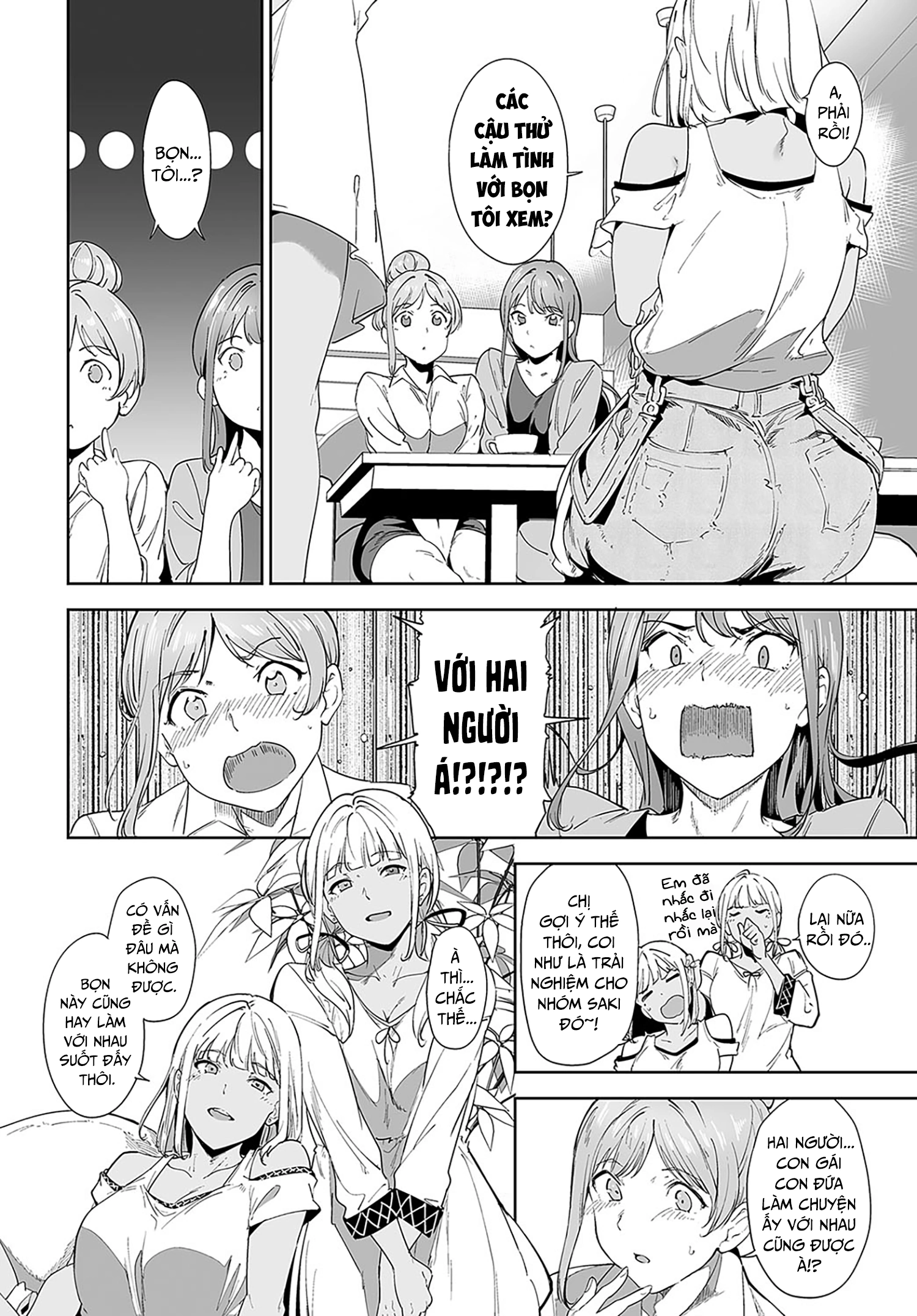 HentaiVN.net - Ảnh 9 - Hòn đảo phi luân lý - Chap 2: Yuri 4 người + Quý bà săn chim.