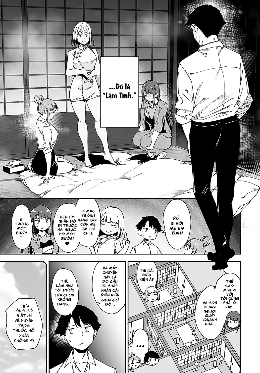 HentaiVN.net - Ảnh 9 - Hòn đảo phi luân lý - Chap 3: Tham dự lễ hội với 3 cô em ngọt nước (Phần đầu).