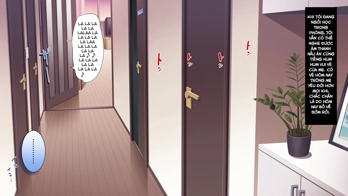 HentaiVN.net - Ảnh 8 - Triệu Hồi Mị Ma Tặng Kèm Ma Ma~ [Succubus Yondara Haha ga Kita!; When I Summoned a Succubus, My Mother Showed Up!] - Bonus 3: Công Việc Thường Nhật Của Một Người Mẹ Succubus - Đi Học Về