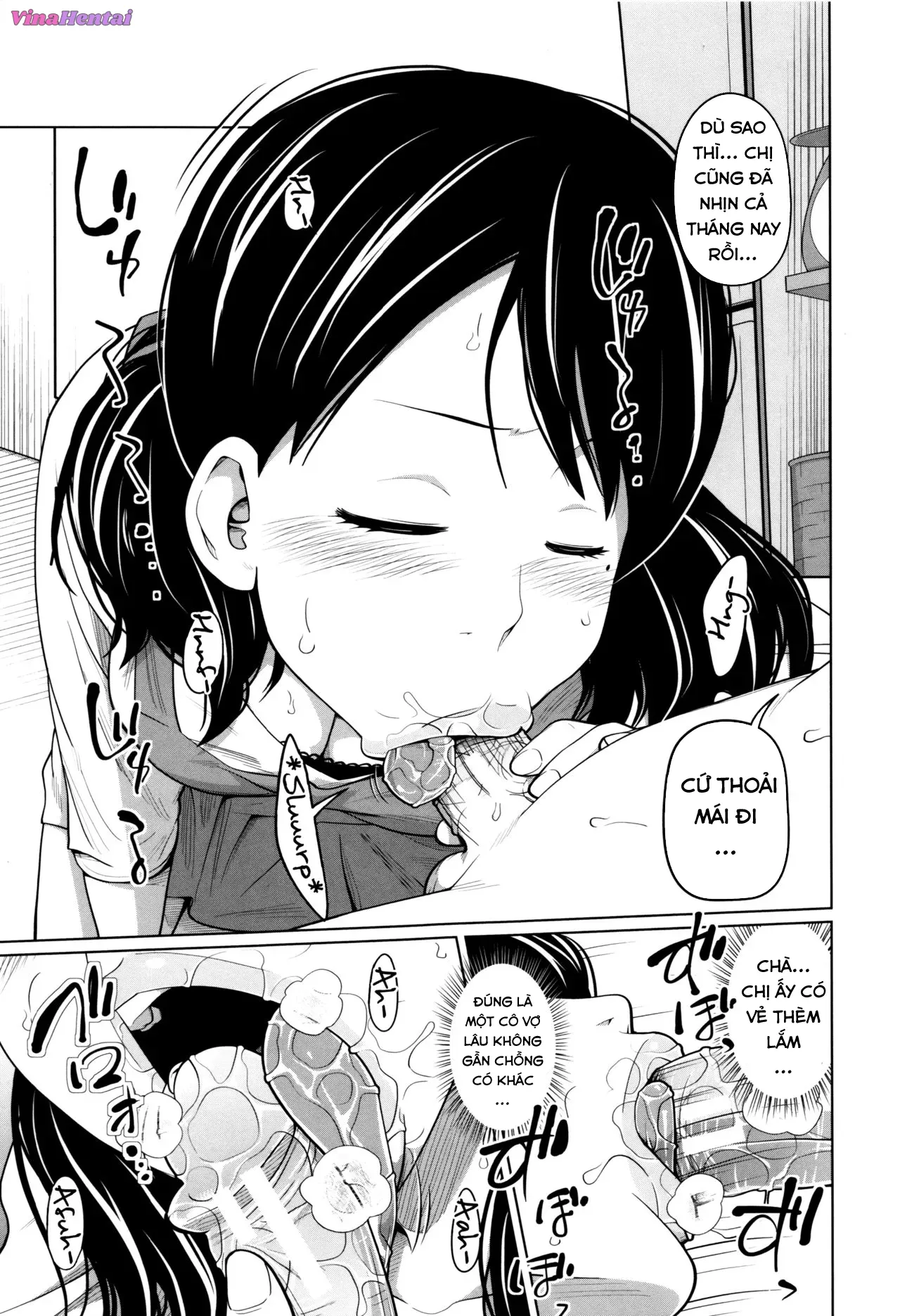 HentaiVN.net - Ảnh 8 - Chị Hai của tôi [Daily Sisters] - Chap 4