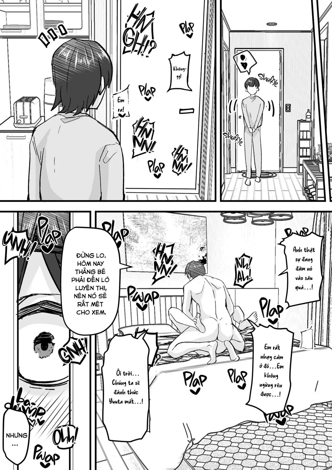 HentaiVN.net - Ảnh 8 - Trở thành người đàn ông của mẹ kế - Oneshot