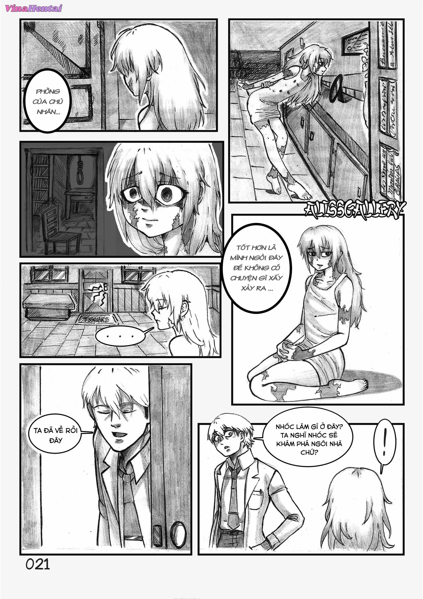 HentaiVN.net - Ảnh 8 - Life With A Slave -Teaching Feeling - 2_chaper-2
