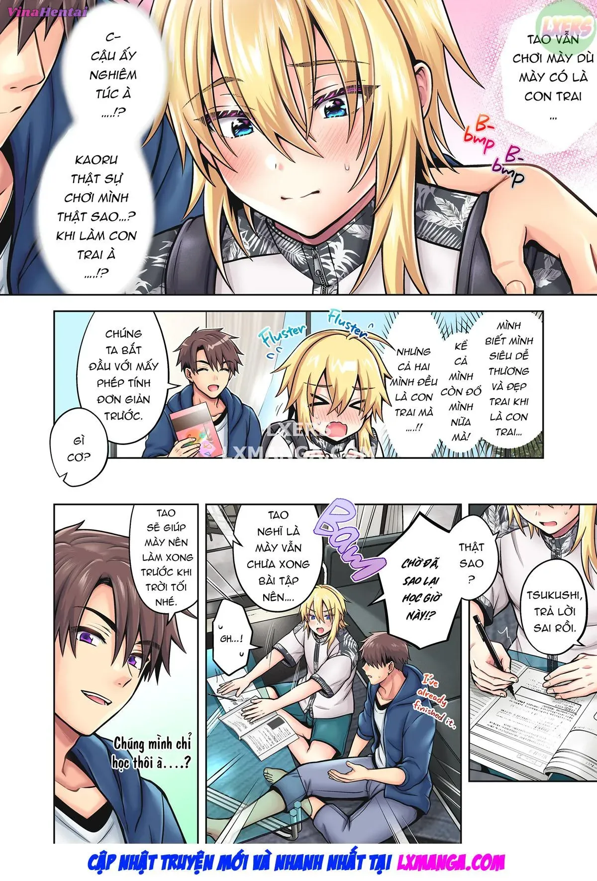HentaiVN.net - Ảnh 8 - Ore No Shinyuu Wa TS (Seitenka) Taishitsu - Chap 4.5