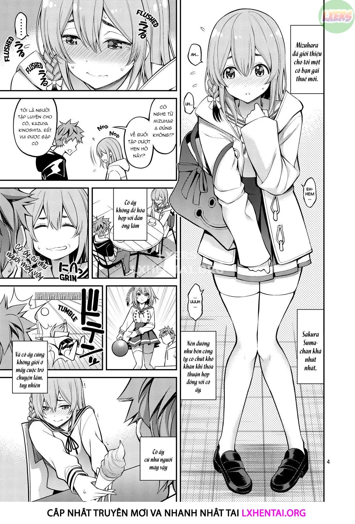 HentaiVN.net - Ảnh 8 - Địt bạn gái thuê cực cay! [Rental Kanojo Osawari Shimasu] - Chap 7