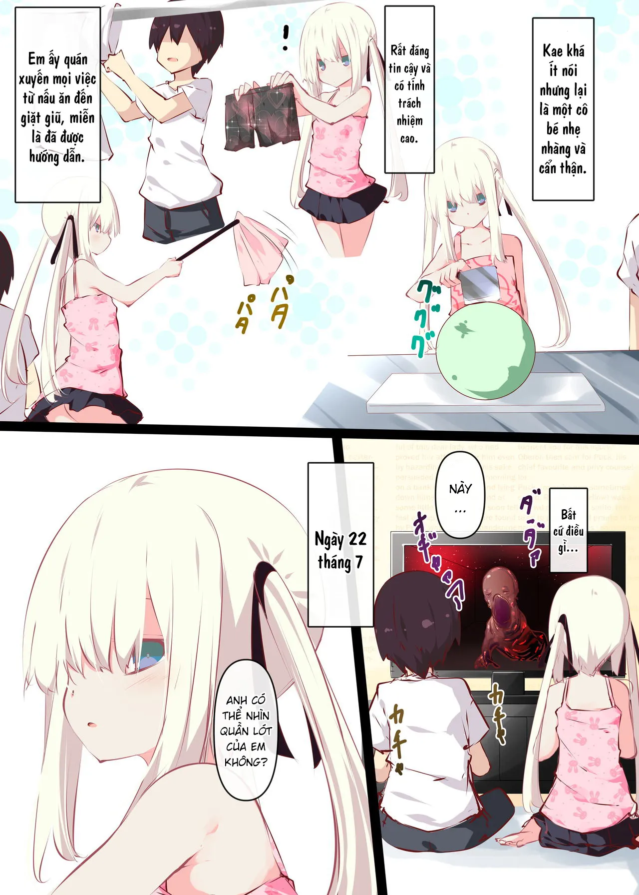 HentaiVN.net - Ảnh 7 - Natsuyasumi dakara Muteikou na Itoko ni Chinko Ireru Hanashi - Chap 1