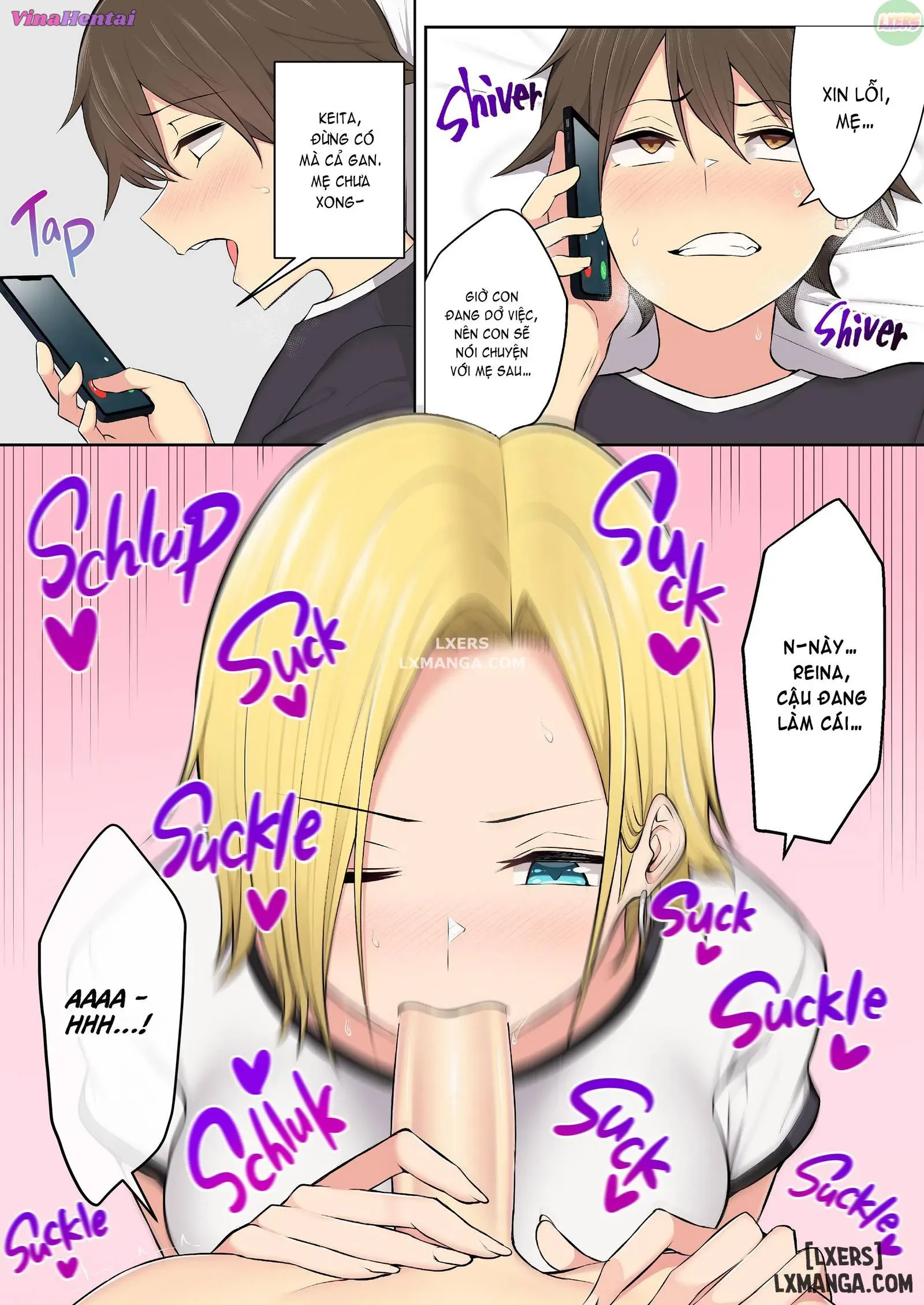 HentaiVN.net - Ảnh 8 - Imaizumi đưa cả bầy Gyaru về nhà mình - Chapter 3