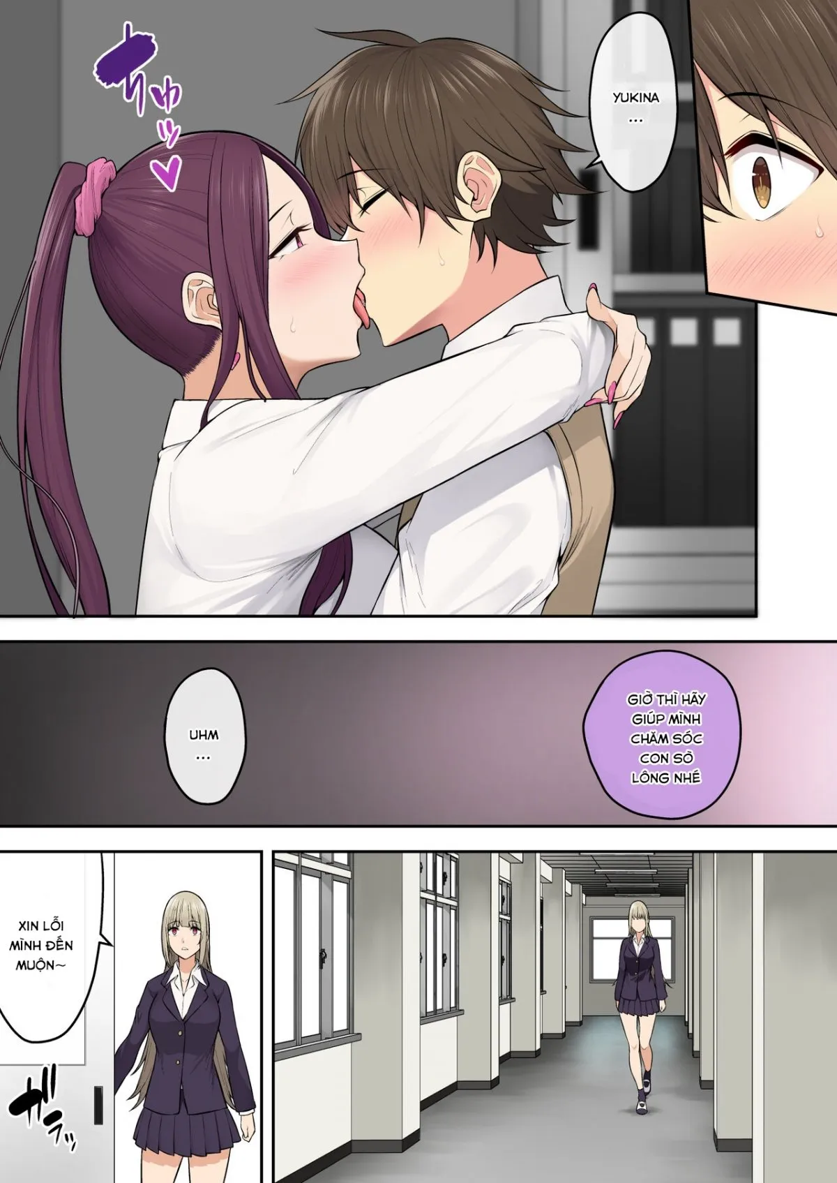 HentaiVN.net - Ảnh 8 - Imaizumi đưa cả bầy Gyaru về nhà mình - Chap 6