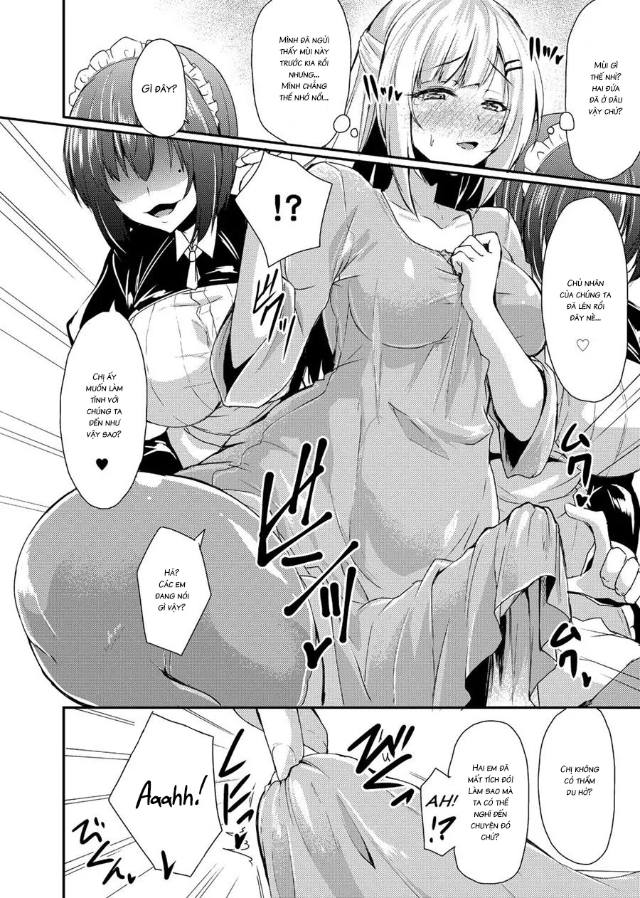HentaiVN.net - Ảnh 8 - Echidna-sama giết thời gian [Echidna-sama is Killing Time] - Chap 4 - Càng ngày càng mặn...