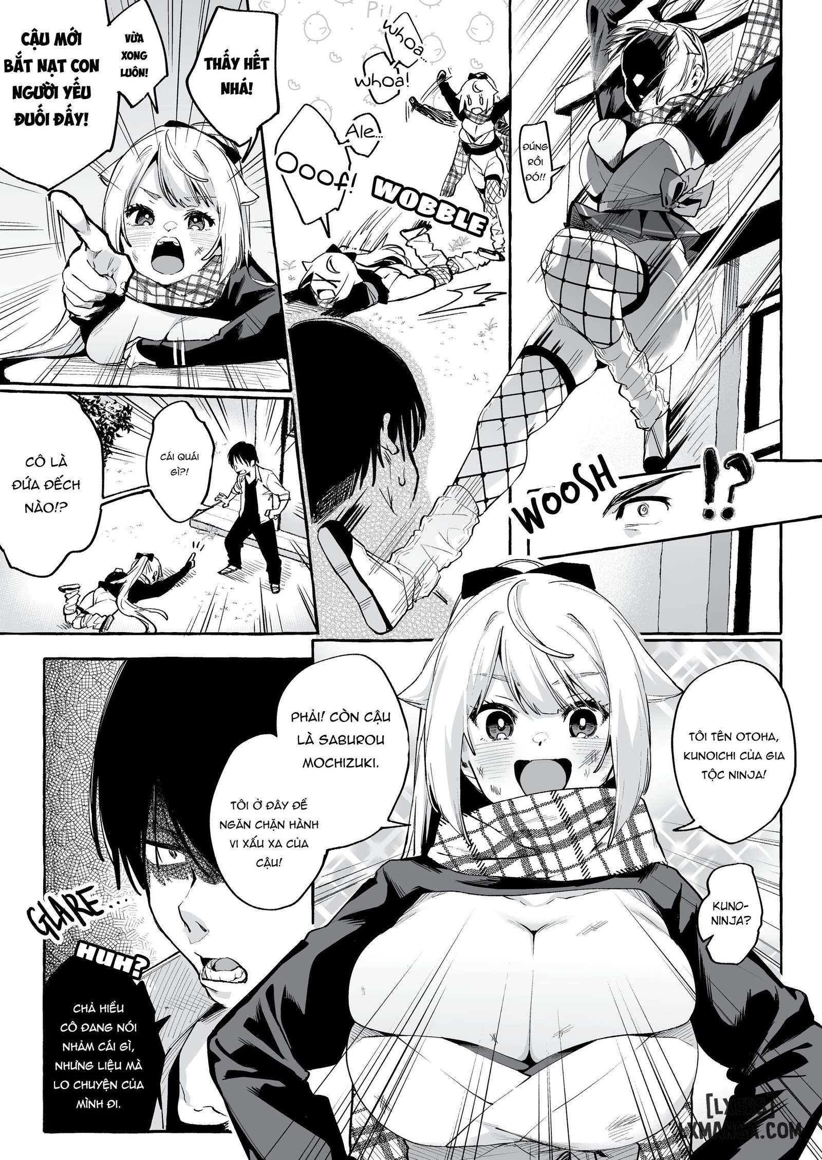 HentaiVN.net - Ảnh 8 - Let's Go! Kunoichi Otoha - Oneshot