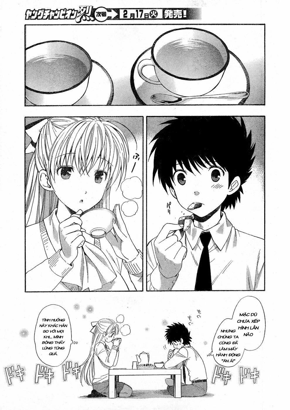 HentaiVN.net - Ảnh 9 - Hen Koi - Nhật kí tan trường [Hen Koi - The After School Diary, The Secret Love At Dust] - Chương 4 Thời điểm bí mật là khi đôi tình nhân hòa làm một với nhau