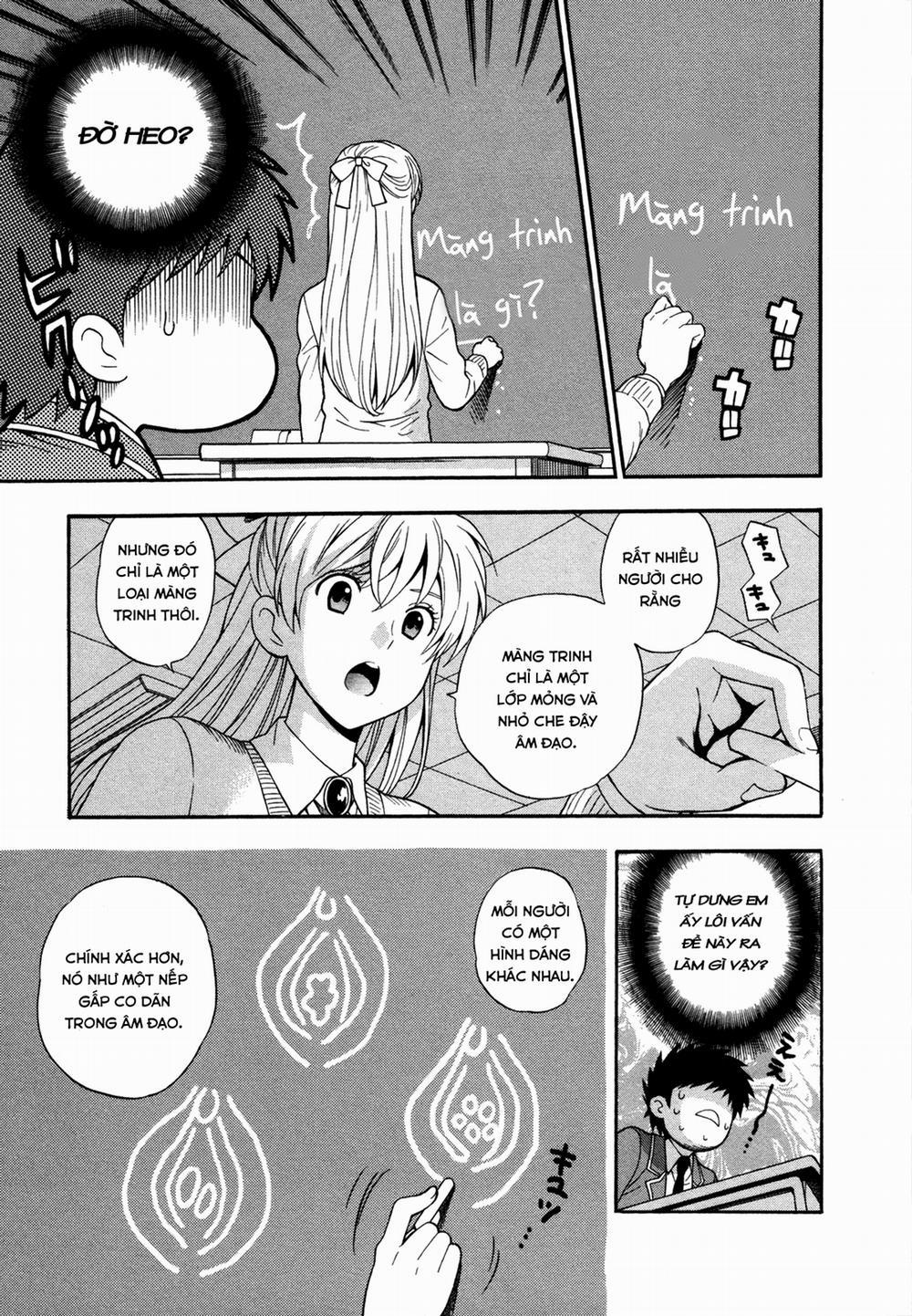 HentaiVN.net - Ảnh 9 - Hen Koi - Nhật kí tan trường [Hen Koi - The After School Diary, The Secret Love At Dust] - Chương 7 Đó thực sự là lần đầu của em