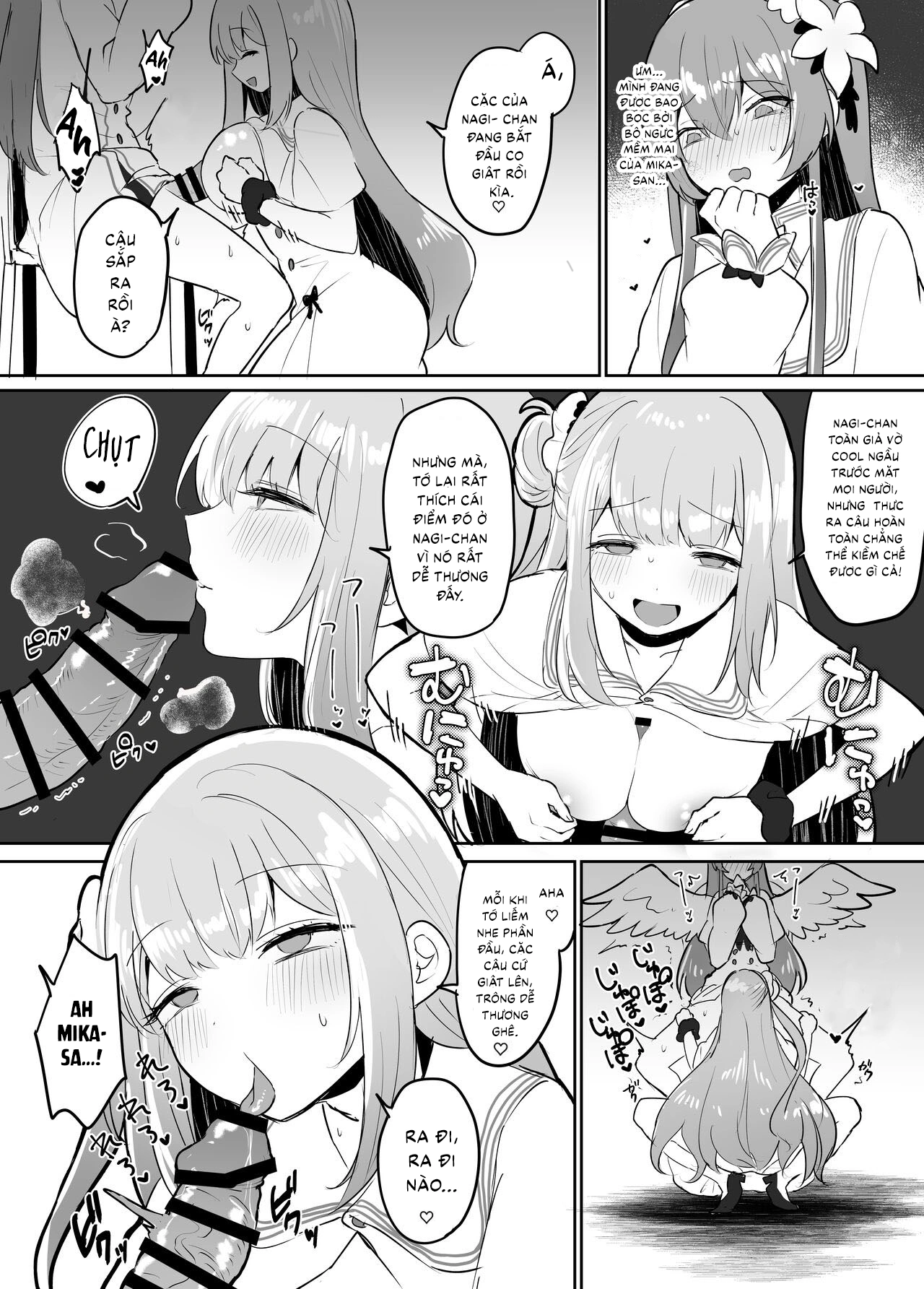 HentaiVN.net - Ảnh 8 - Hội Tiệc Trà toàn CÚ CÓ GAI: Seia VS Mika - Oneshot