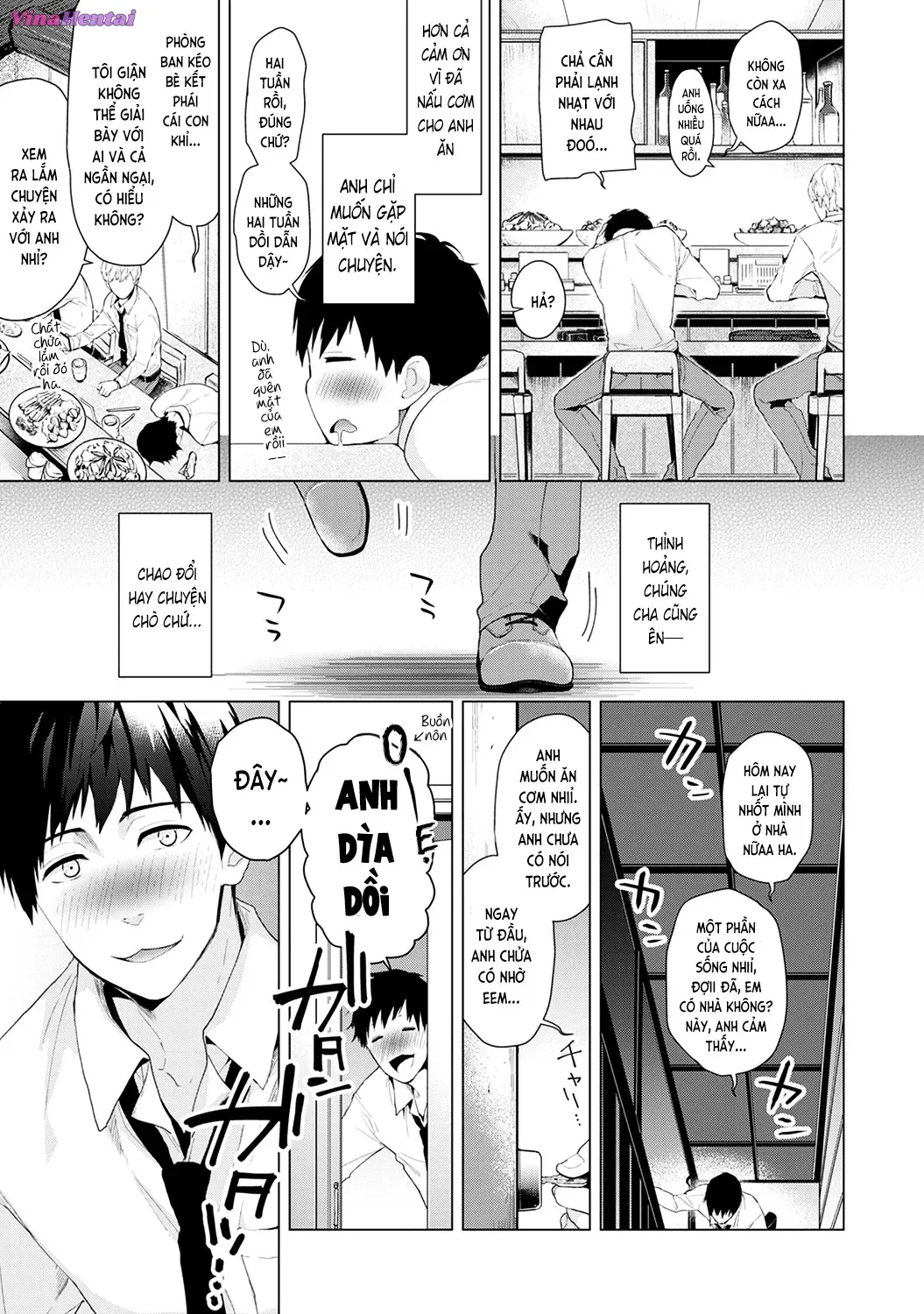 HentaiVN.net - Ảnh 8 - Cô bé mèo hoang [ノラネコ少女との暮らしかた; Noraneko Shoujo to no Kurashikata; Sống cùng cô bé mèo hoang] - 01. Mèo hoang tìm chủ