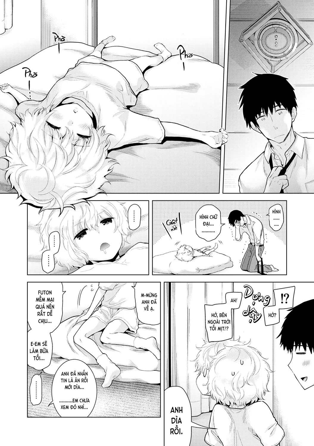 HentaiVN.net - Ảnh 8 - Cô bé mèo hoang [ノラネコ少女との暮らしかた; Noraneko Shoujo to no Kurashikata; Sống cùng cô bé mèo hoang] - 11. Mèo hoang chủ động