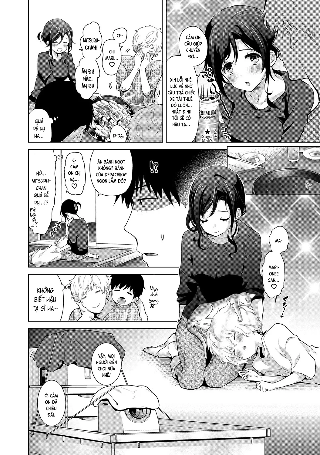 HentaiVN.net - Ảnh 8 - Cô bé mèo hoang [ノラネコ少女との暮らしかた; Noraneko Shoujo to no Kurashikata; Sống cùng cô bé mèo hoang] - 18A. Mèo hoang đi dọn nhà