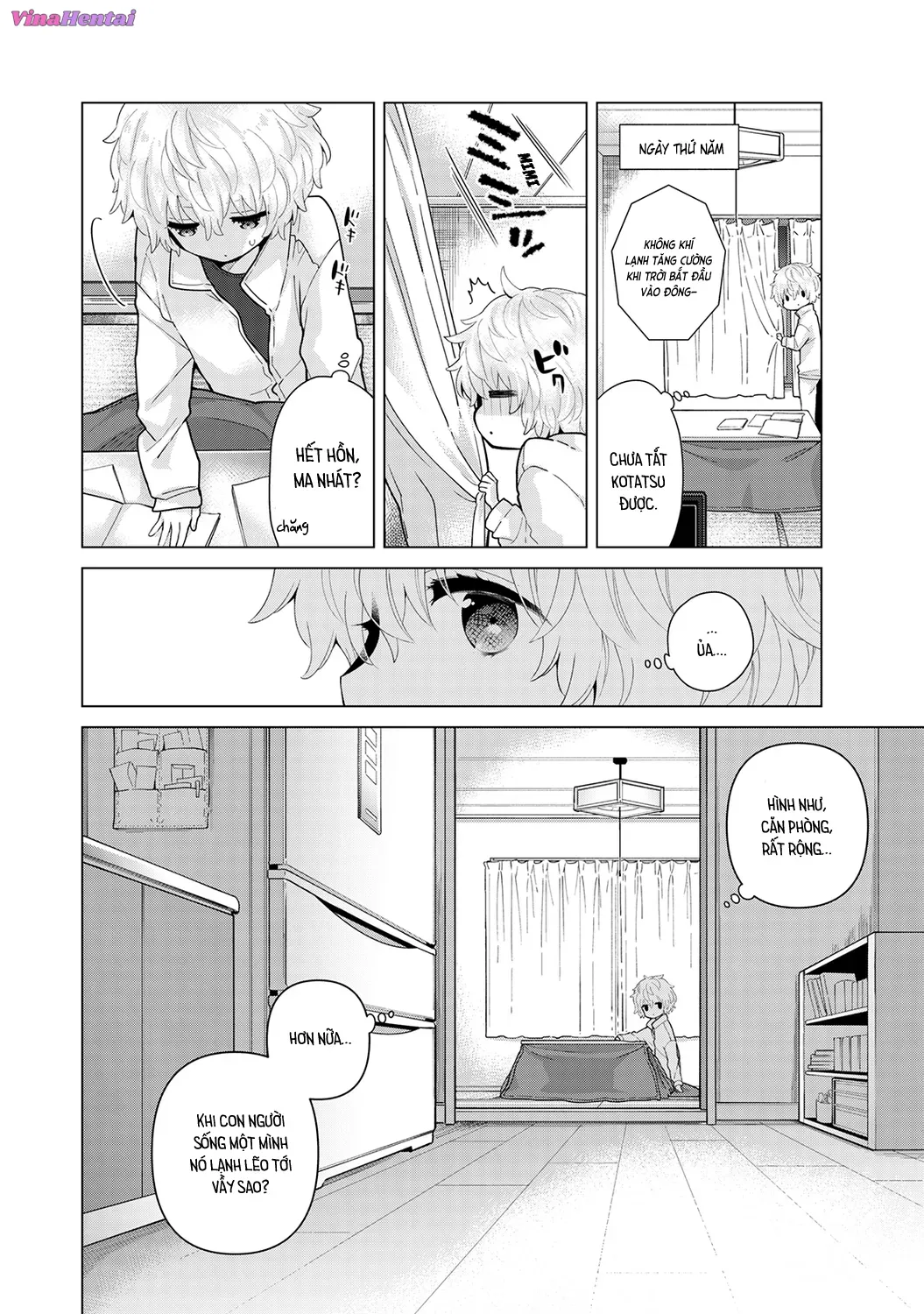 HentaiVN.net - Ảnh 8 - Cô bé mèo hoang [ノラネコ少女との暮らしかた; Noraneko Shoujo to no Kurashikata; Sống cùng cô bé mèo hoang] - 25. Một tuần xa cách của mèo hoang