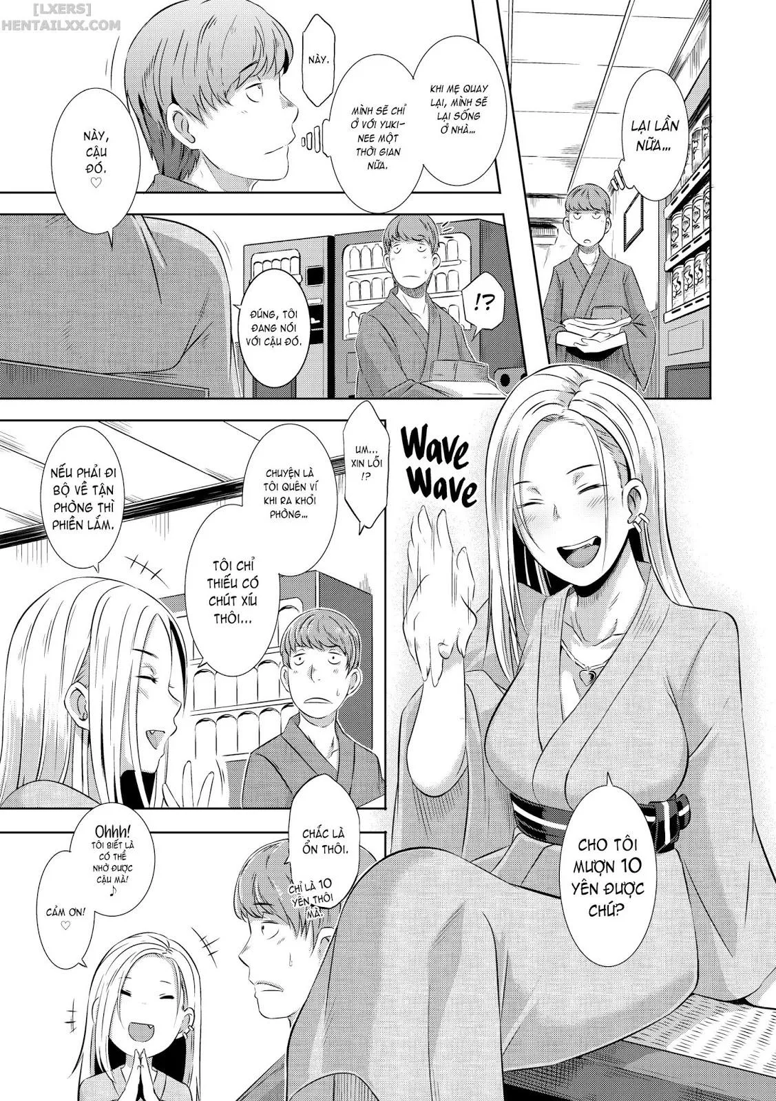 HentaiVN.net - Ảnh 8 - Dirty Docking! [Selfie Girl; Quarrel Docking!; Date Docking!; Three-Way Docking!; Drunk Docking!; Blue-Eyed Girlfriend; Slut Hazard; Odd Study; Experience Theatre; Reach For The Top! Surefire Guidance! Group Sex Cram School] - Chap 3 - Three-Way Docking!