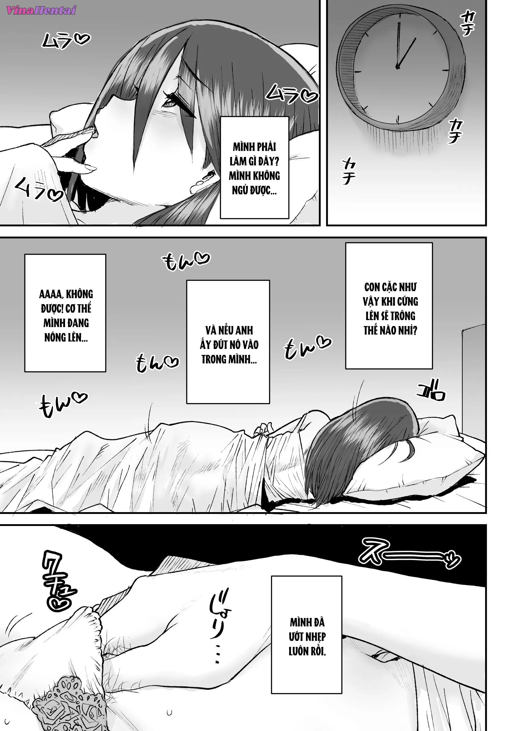 HentaiVN.net - Ảnh 8 - Mukki Muki no Kokujin Dekai Chinpo De Shucchouchuu no Otto ni Dekinai Akume SEX - oneshot