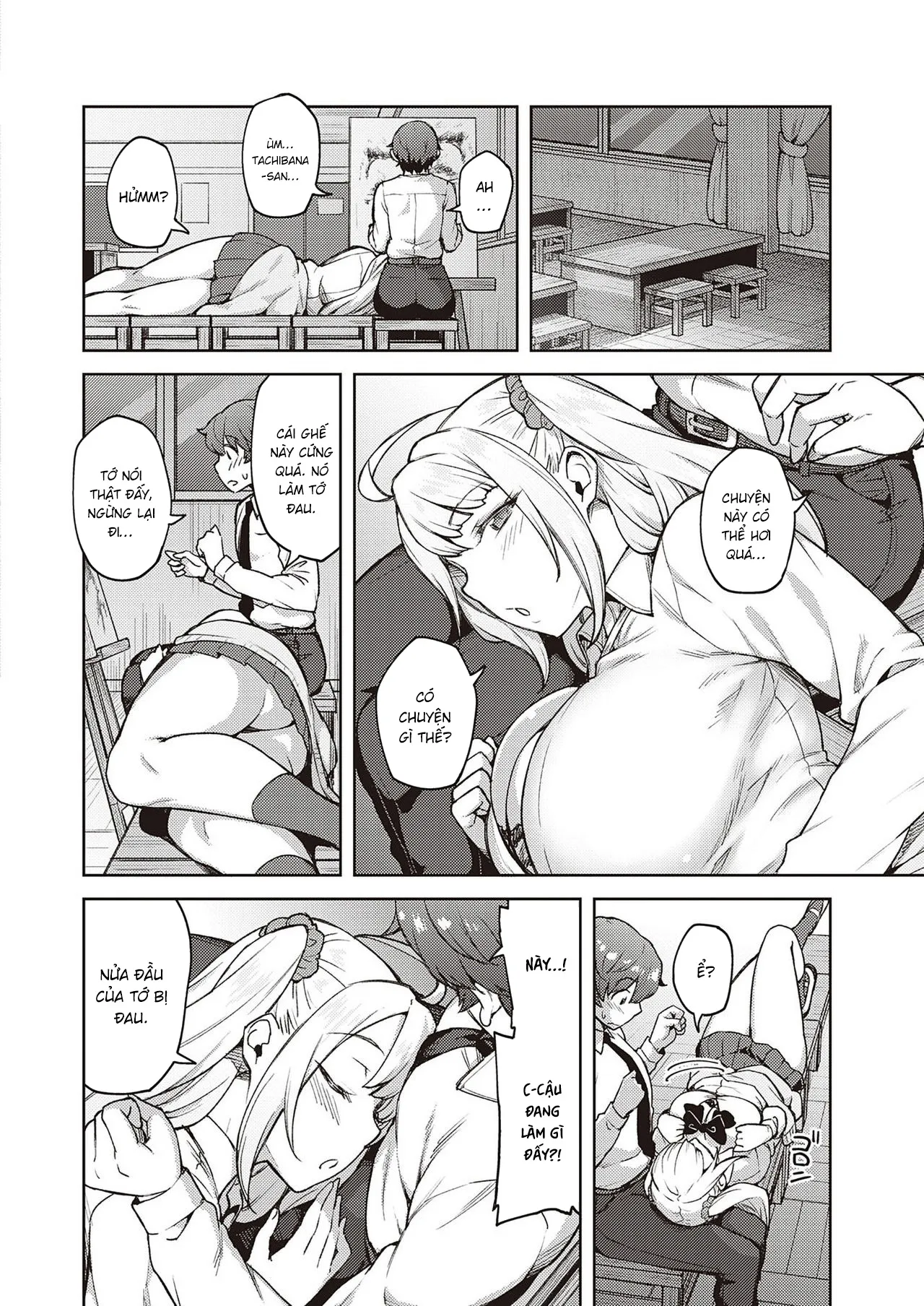 HentaiVN.net - Ảnh 8 - Làm ơn! Đừng trêu tớ nữa mà, Tachibana-san! [Karakawanaide Tachibana-san; Please don't tease me, Tachibana-san] - Oneshot