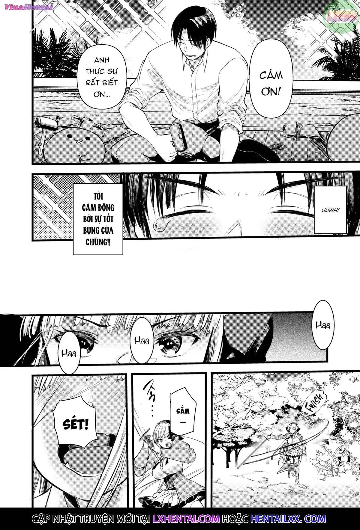 HentaiVN.net - Ảnh 8 - Cuộc sống thư thái nơi đảo hoang cùng cô Kỵ sĩ công chúa Level 1 - Chap 8
