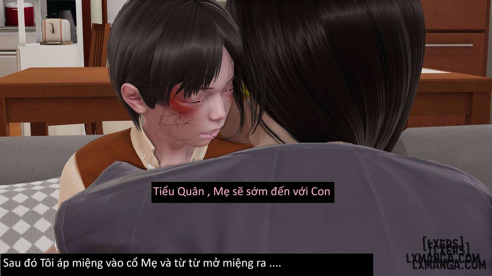 HentaiVN.net - Ảnh 8 - MẸ VÀ CON TRONG NGÀY TẬN THẾ - Chương 1.2