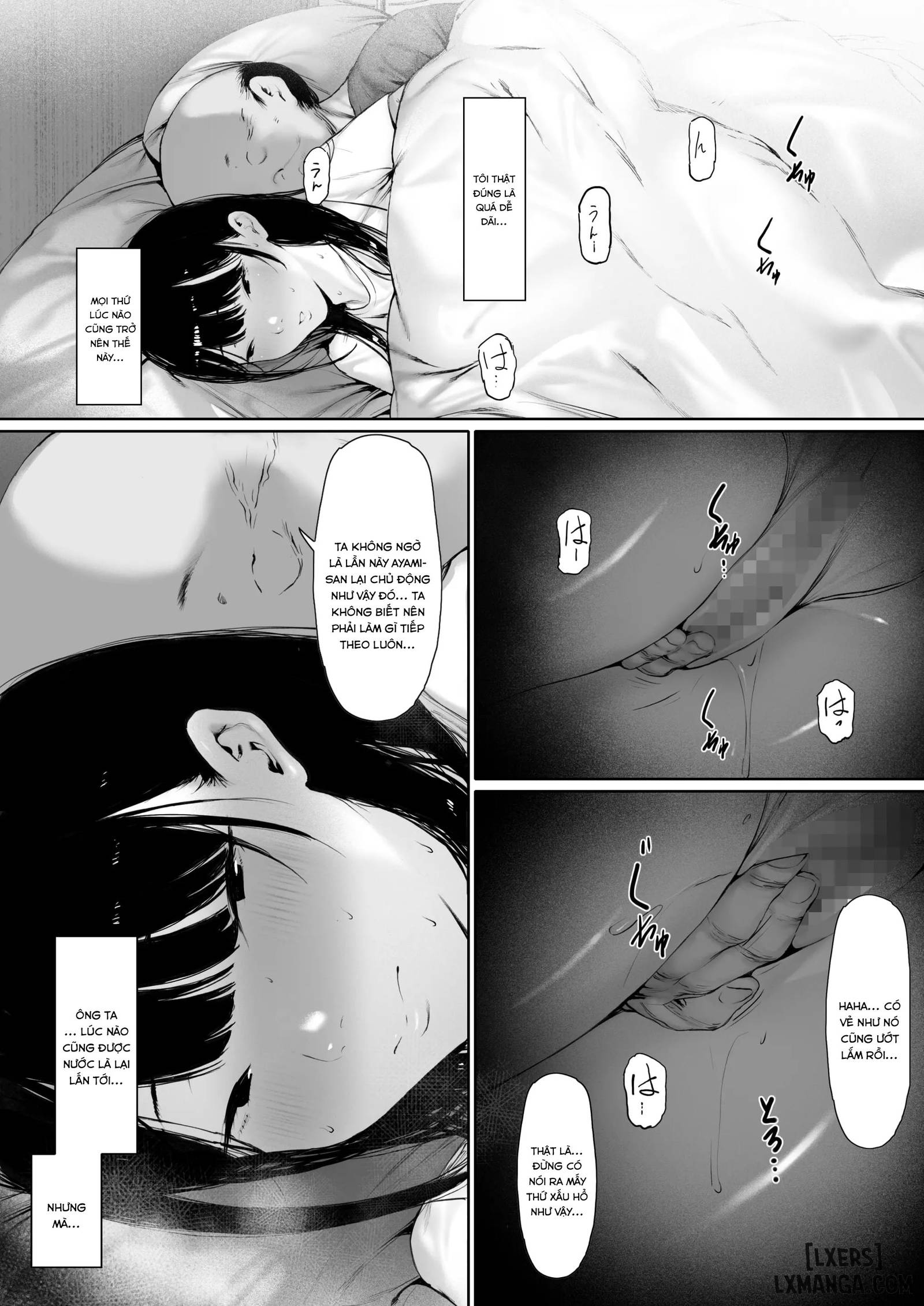 HentaiVN.net - Ảnh 8 - 3. Ánh nhìn của bố chồng 3 - Oneshot