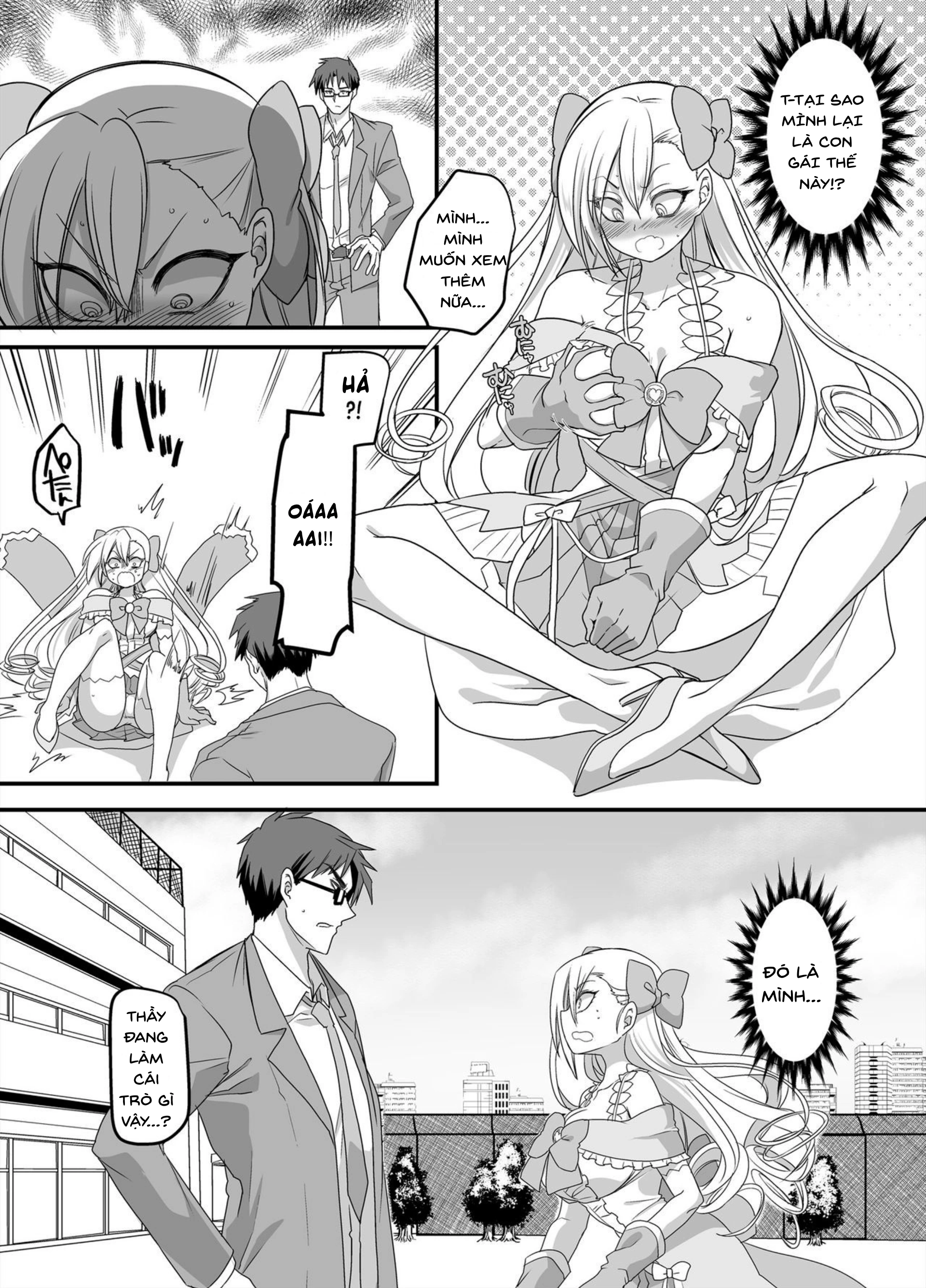 HentaiVN.net - Ảnh 8 - Thiếu Nữ Phép Thuật★ Hoán Đổi！ - Oneshot