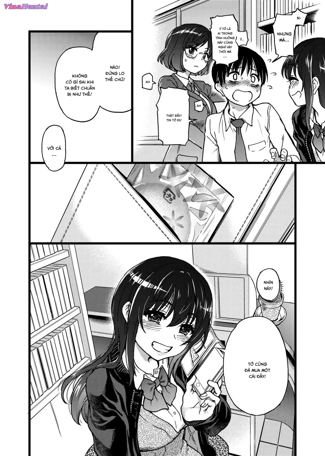 HentaiVN.net - Ảnh 7 - Please! Freeze! Please! - Chap 4