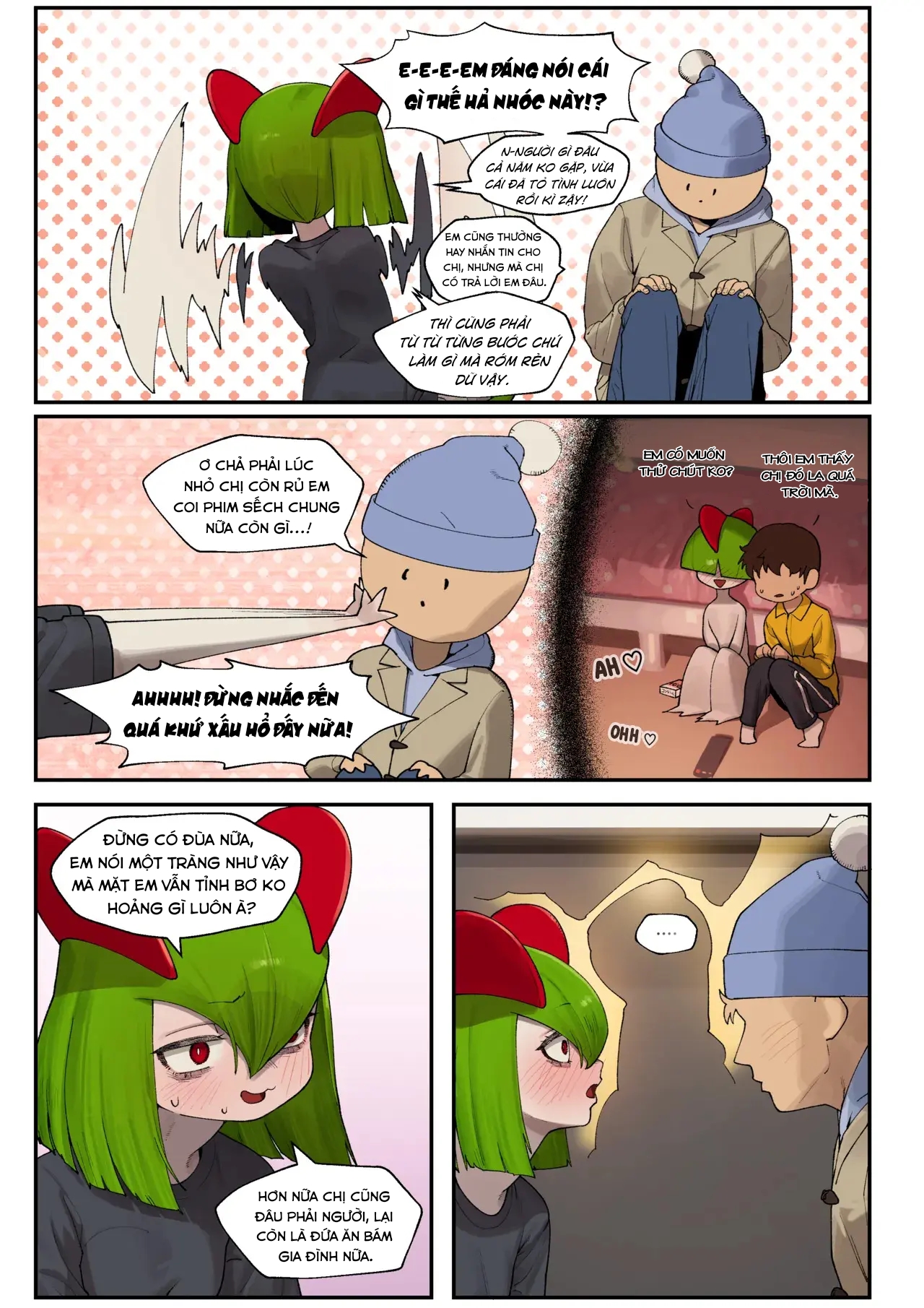 HentaiVN.net - Ảnh 8 - My Friend's sister, Kirlia - Oneshot
