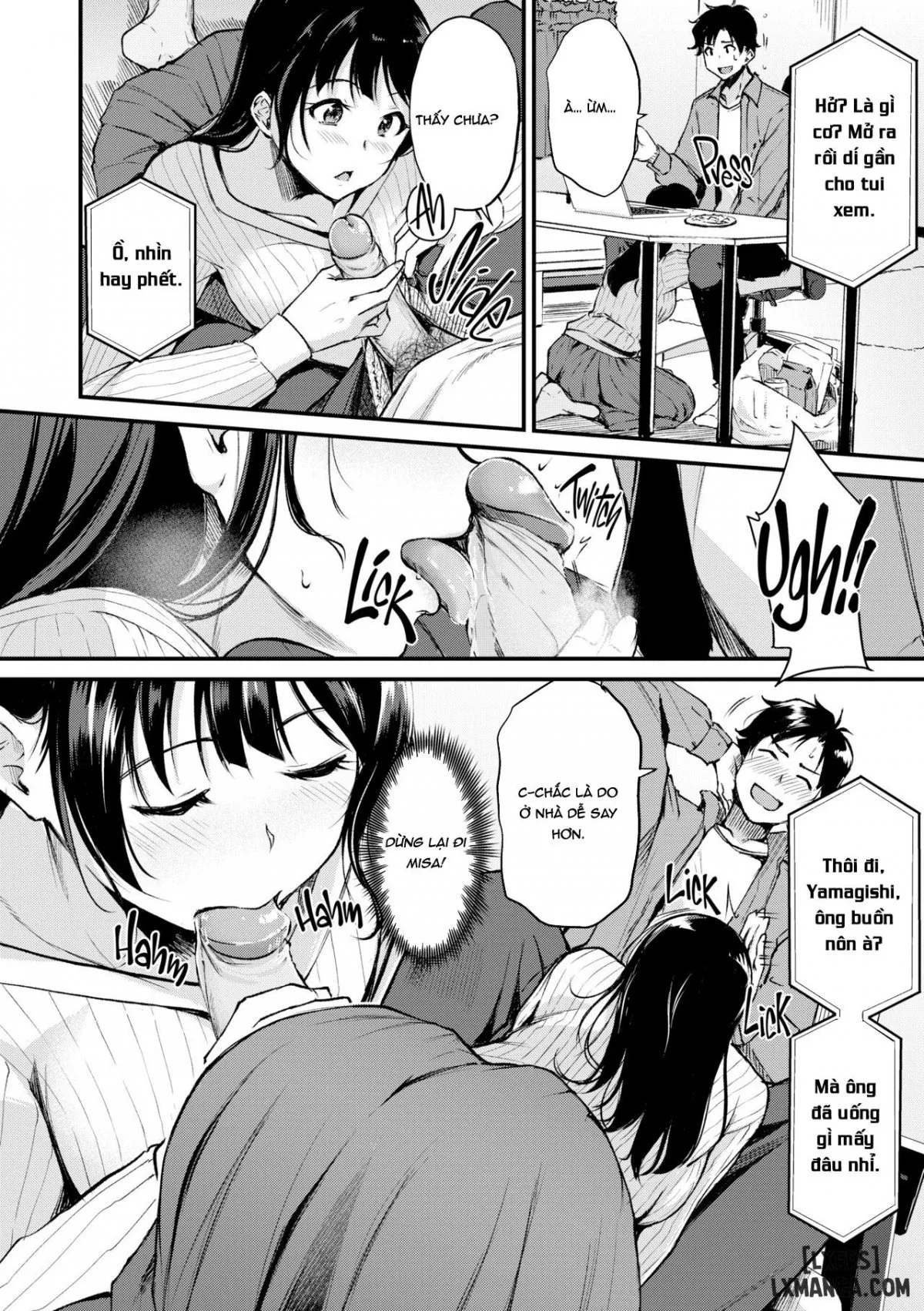 HentaiVN.net - Ảnh 8 - Fushidara Working - Chap 4 - Remote