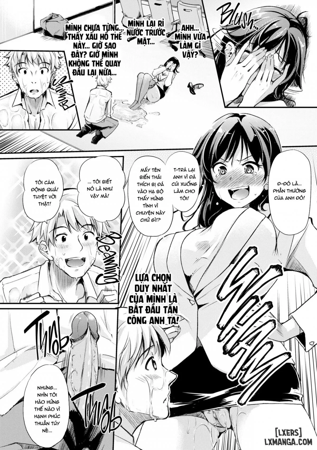 HentaiVN.net - Ảnh 8 - Fushidara Working - Chap 8 - Carrot & Stick