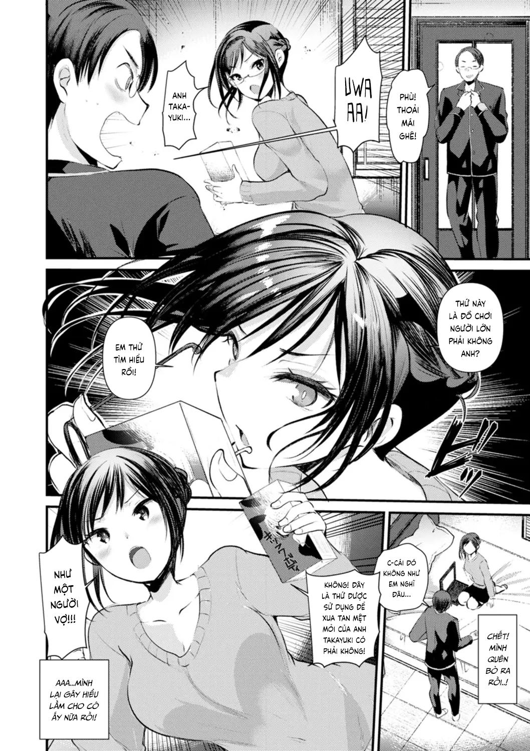 HentaiVN.net - Ảnh 8 - Nhật ký cực dâm đãng của cô vợ - Chap 4