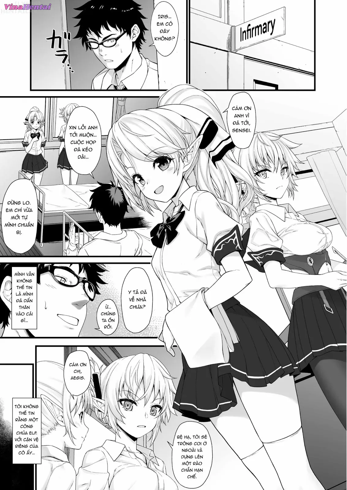 HentaiVN.net - Ảnh 8 - Assisted Mating [Enjou Kouhai] - Chap 2