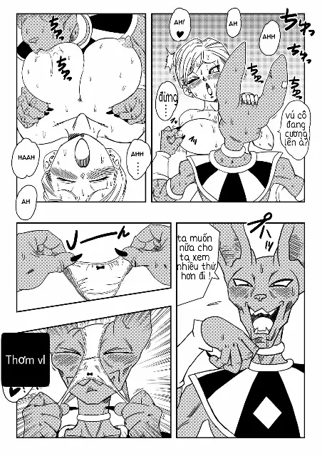 HentaiVN.net - Ảnh 7 - Dagonball (Beerus X Bulma Doujin) [Thần hủy diệt lầy lội] - Oneshot