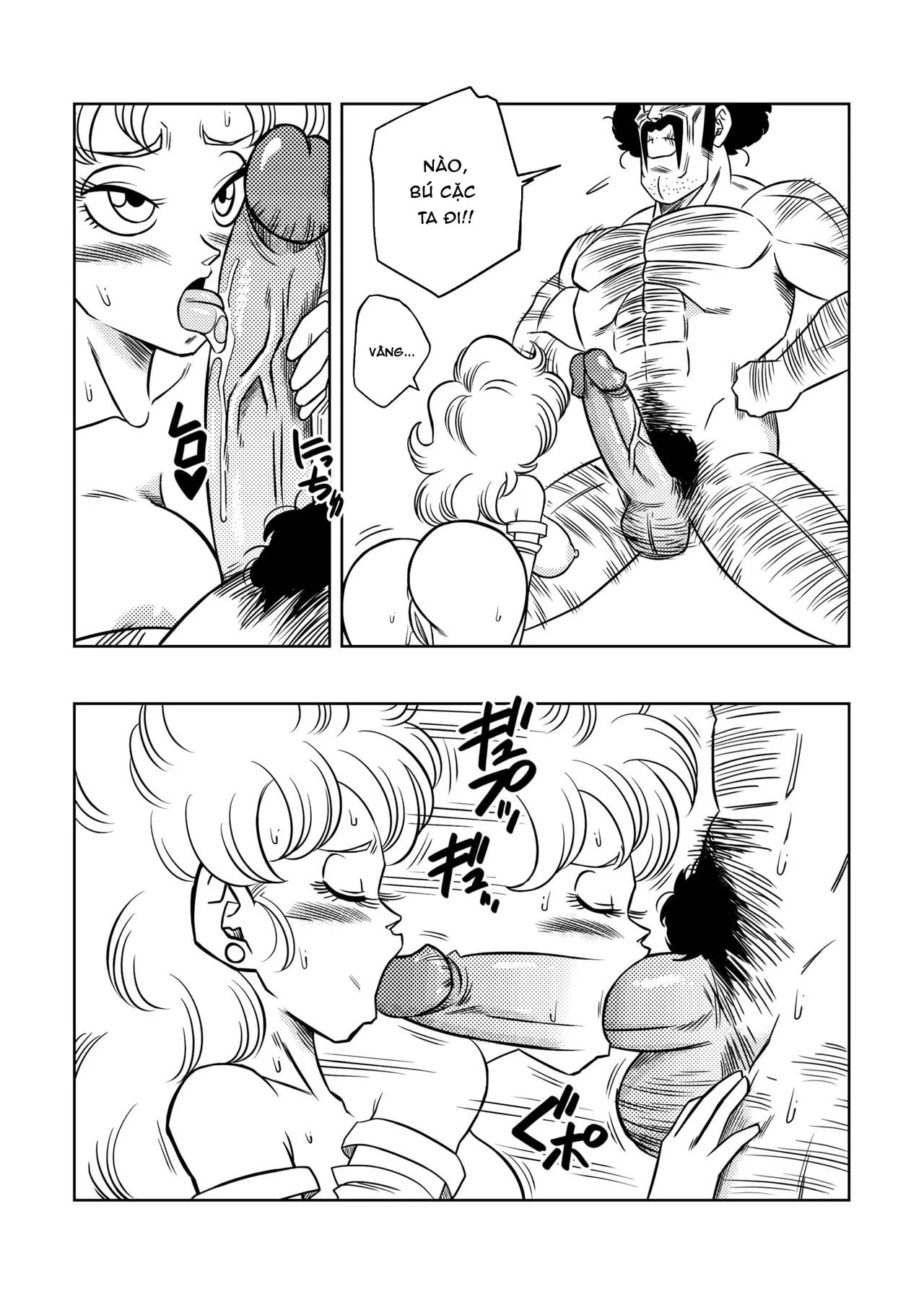 HentaiVN.net - Ảnh 8 - Huấn luyện bí mật của Mr Satan (Dragon Ball Z) [Mr Satan's Secret Training] - Oneshot